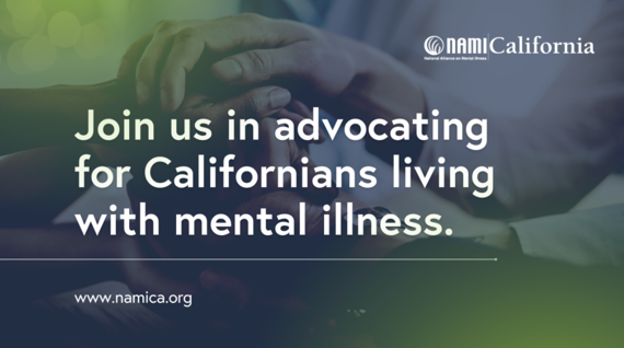 Join us in advocating for Californians living with mental illness.