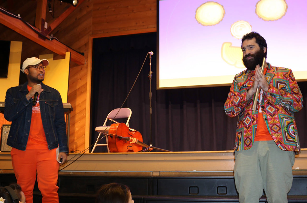 Oshri and Event | Mirman School's Unity Week